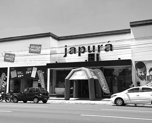 Loja Japurá crescendo em Maringá