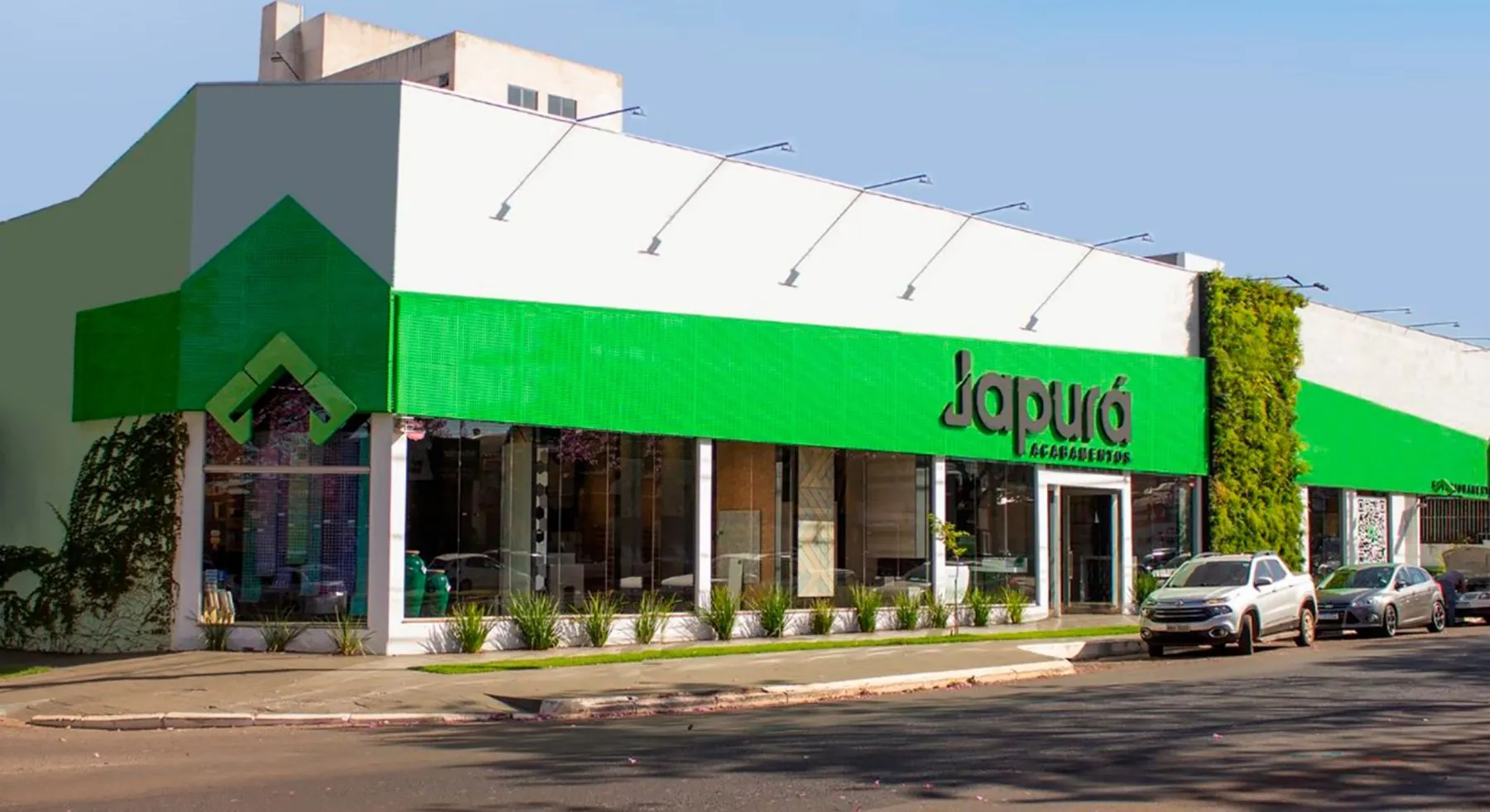Fachada da Japurá Acabamentos em Maringá